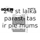 Bremžu uzliku kompl., Disku bremzes ICER 180974