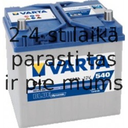 Аккумулятор VARTA BLUE DYNAMIC D47 60AH 540A EN
