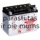 11Ah Battery YUASA CP YB12B-B2 160x90x130